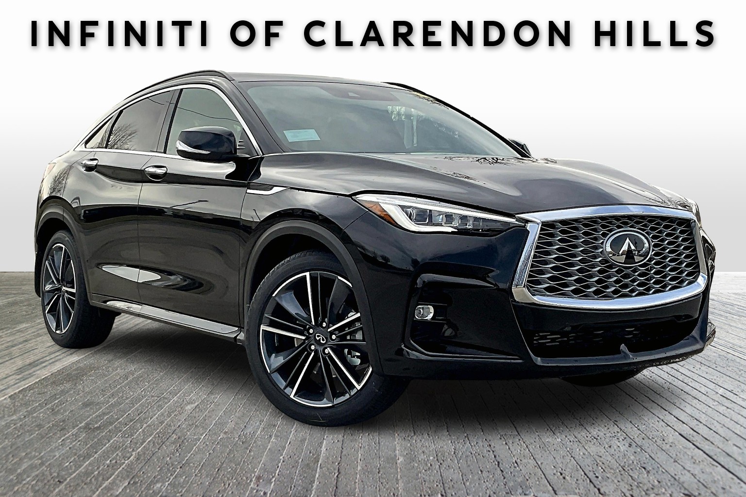 New Black Obsidian 2025 INFINITI QX55 ESSENTIAL for Sale in